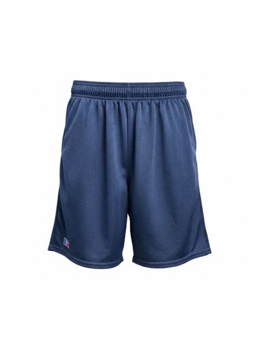 Russell Athletic Girls Navy Athletic Mesh Gym Shorts Size M - Picture 3 of 9